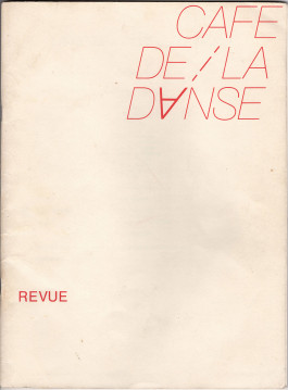 Cafe de la danse Catherine May Atlani