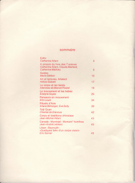 Cafe de la danse Catherine May Atlani