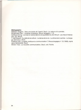 Café de la danse Catherine May Atlani